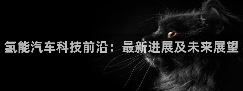 优发国际youfa：氢能汽车科技前沿：最新进展及未来展望
