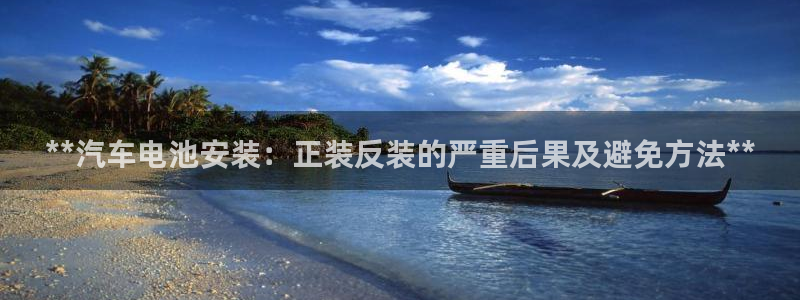 优发国际手机版唯一官网是什么：**汽车电池安装：正装反装的严重后果及避免方法**