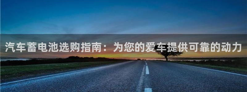 优发国际提现不了：汽车蓄电池选购指南：为您的爱车提供可靠的动力