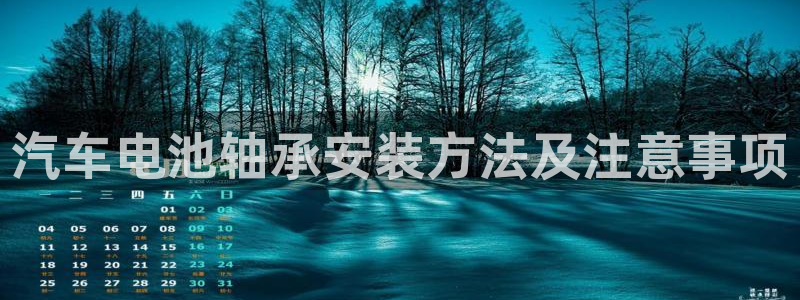 优发国际网站178：汽车电池轴承安装方法及注意事项